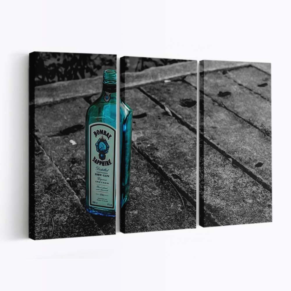 random bottle on the street wallpaper